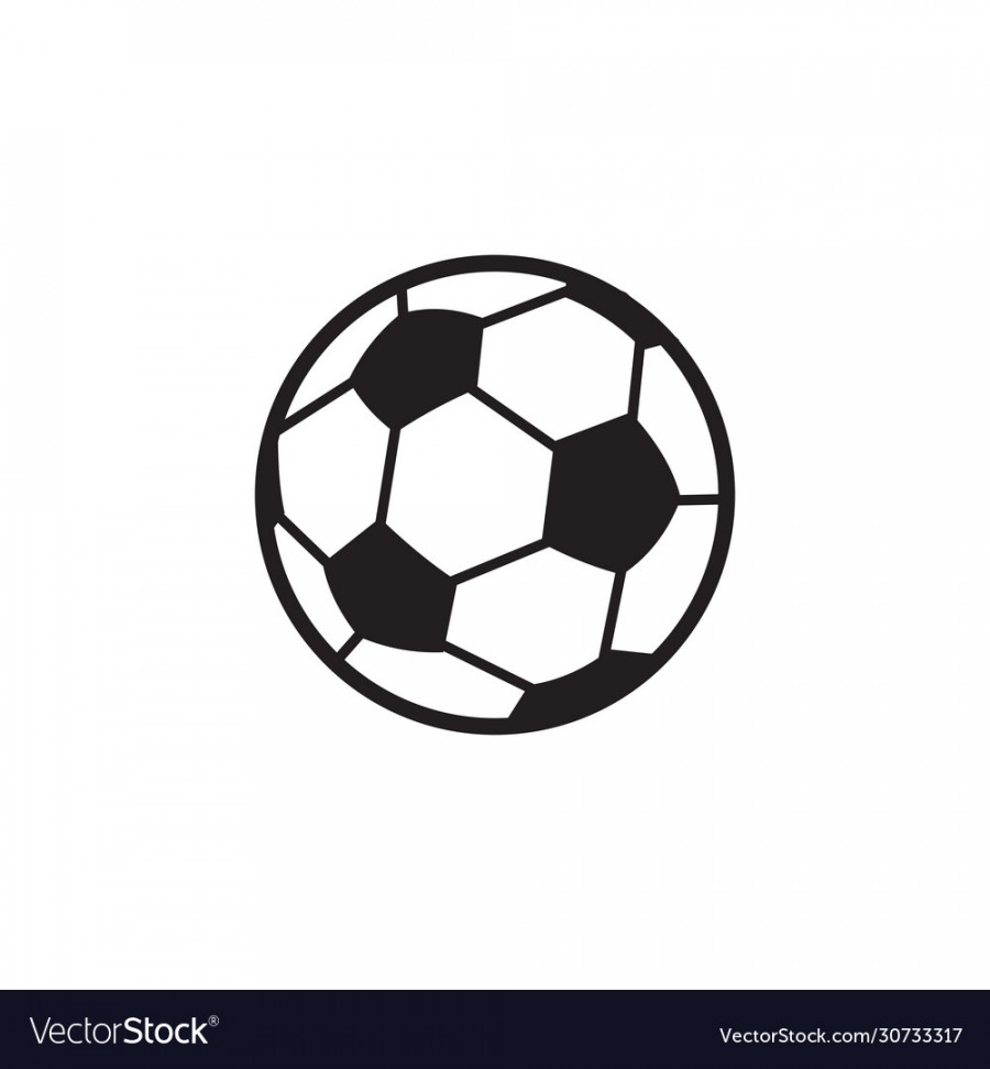 Football logo design template Royalty Free Vector Image