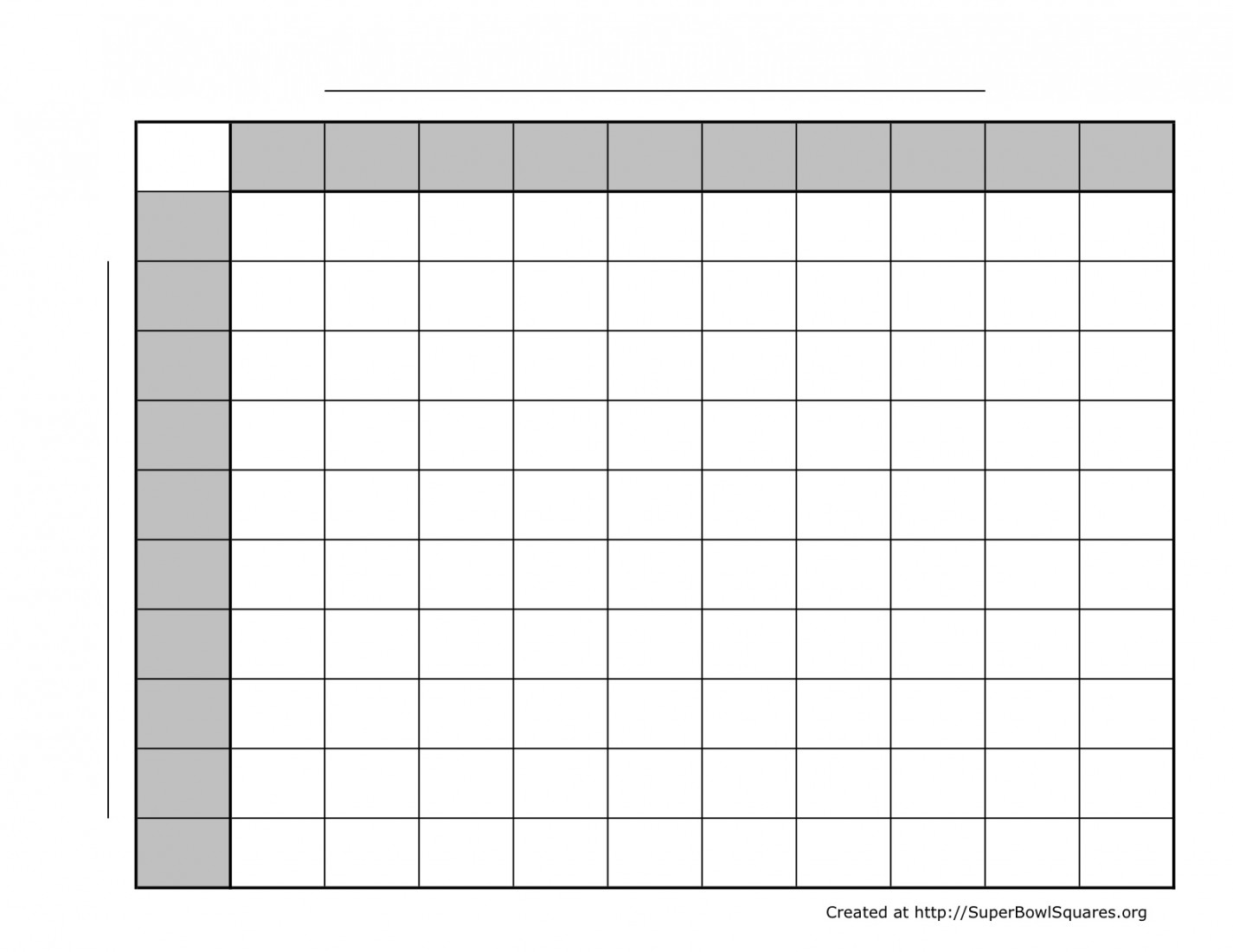 Football Squares  Super Bowl Squares  Play Football Squares Online