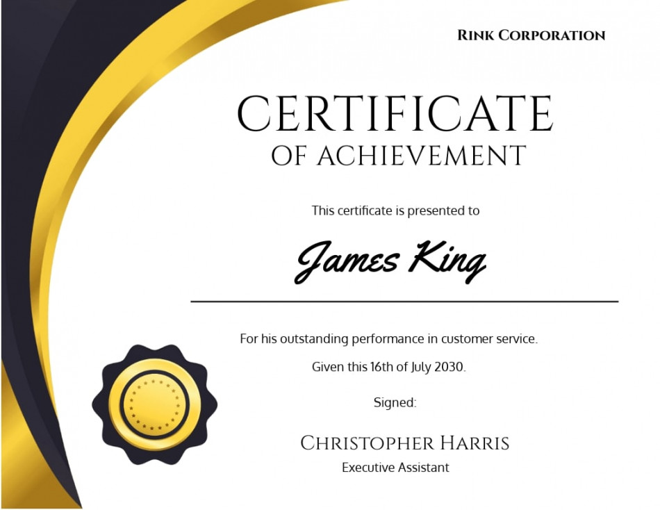 Free Badge Certificate Template - Download in Word, Google Docs