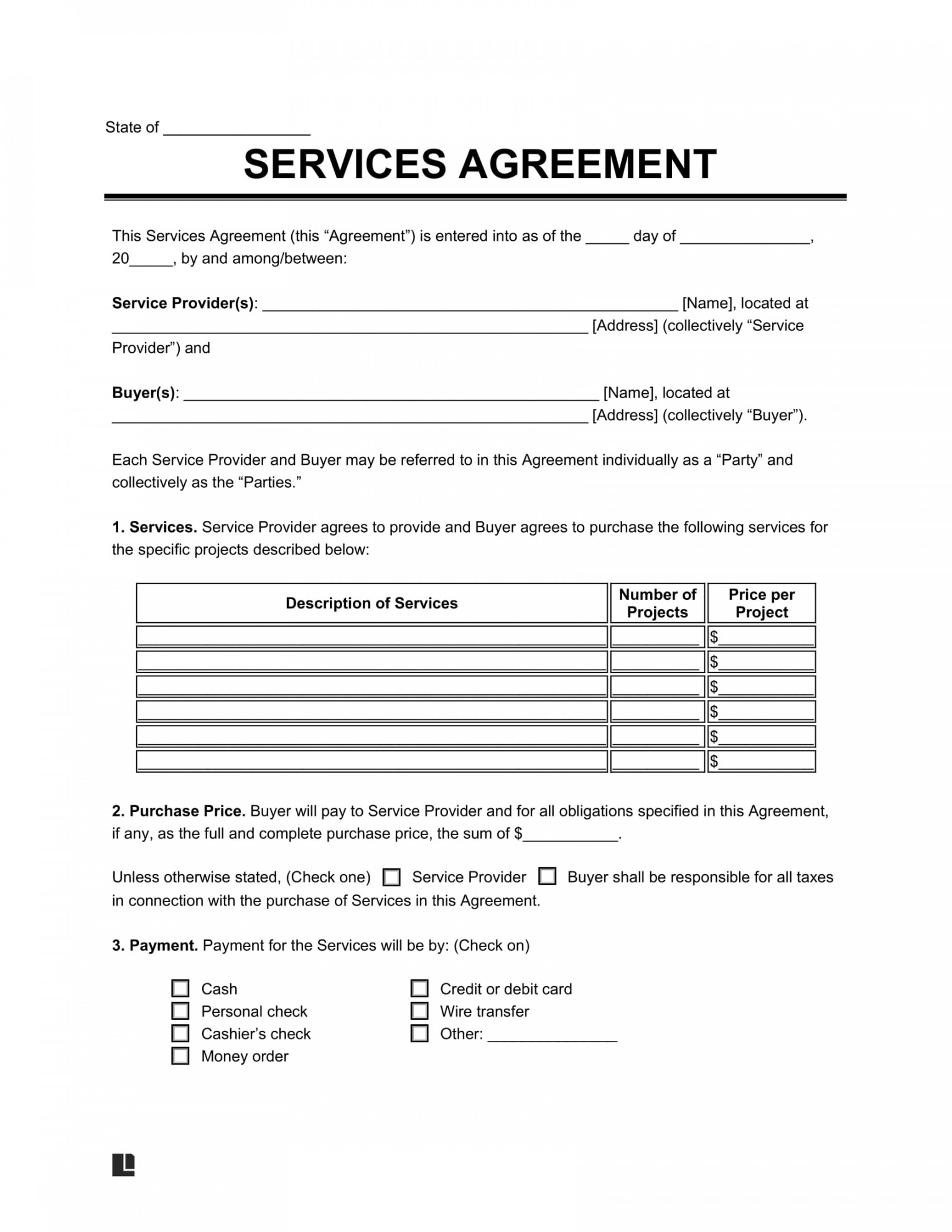 Free Business Contract Template - PDF & Word