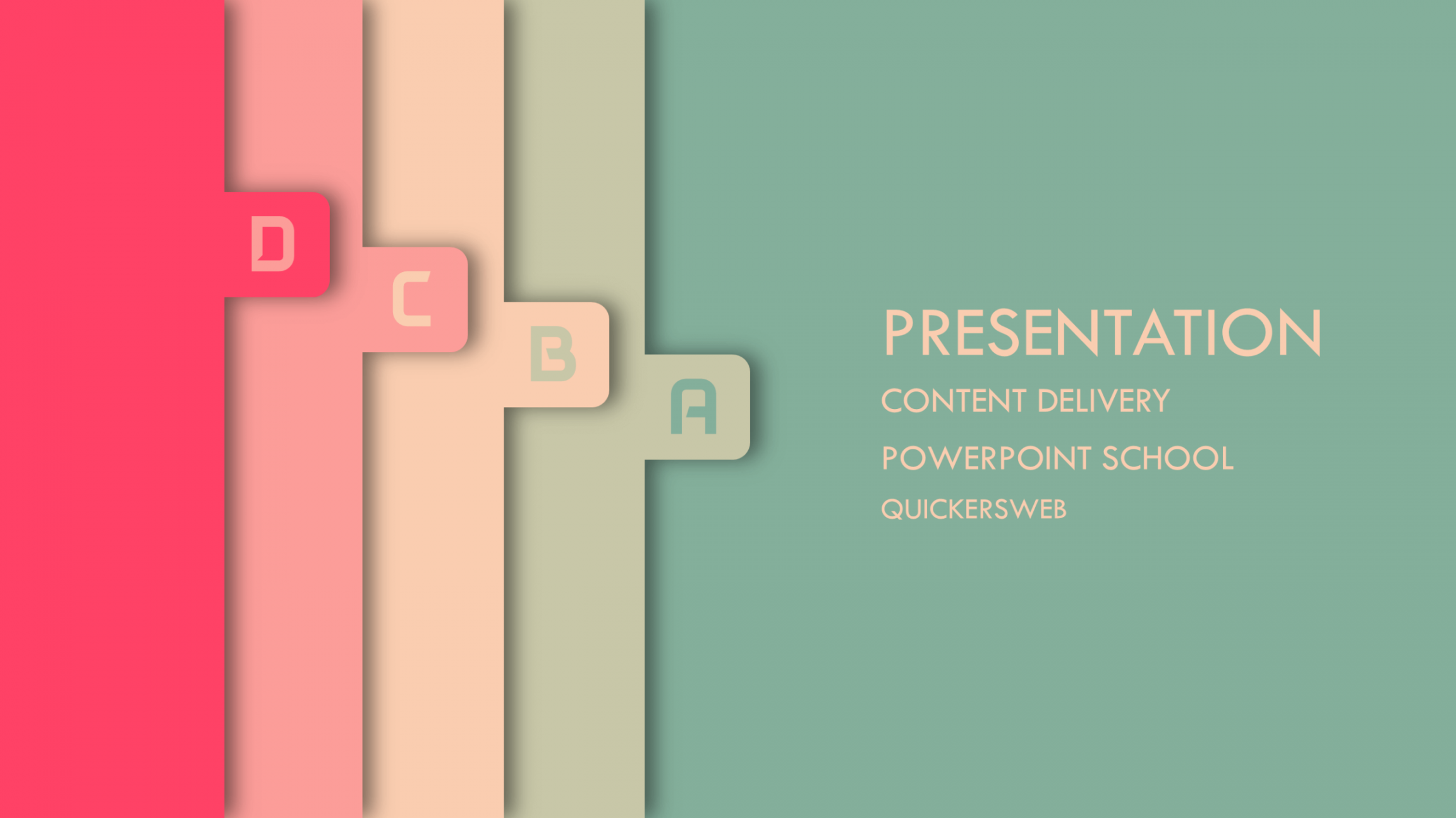 Free Creative PowerPoint Template - PowerPoint School