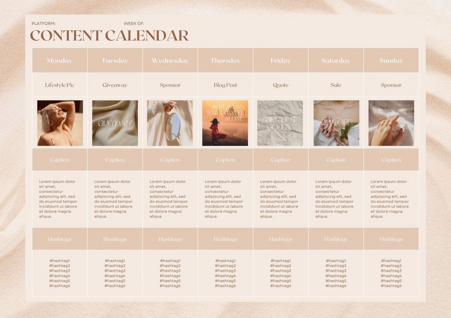 Free custom printable daily calendar templates  Canva