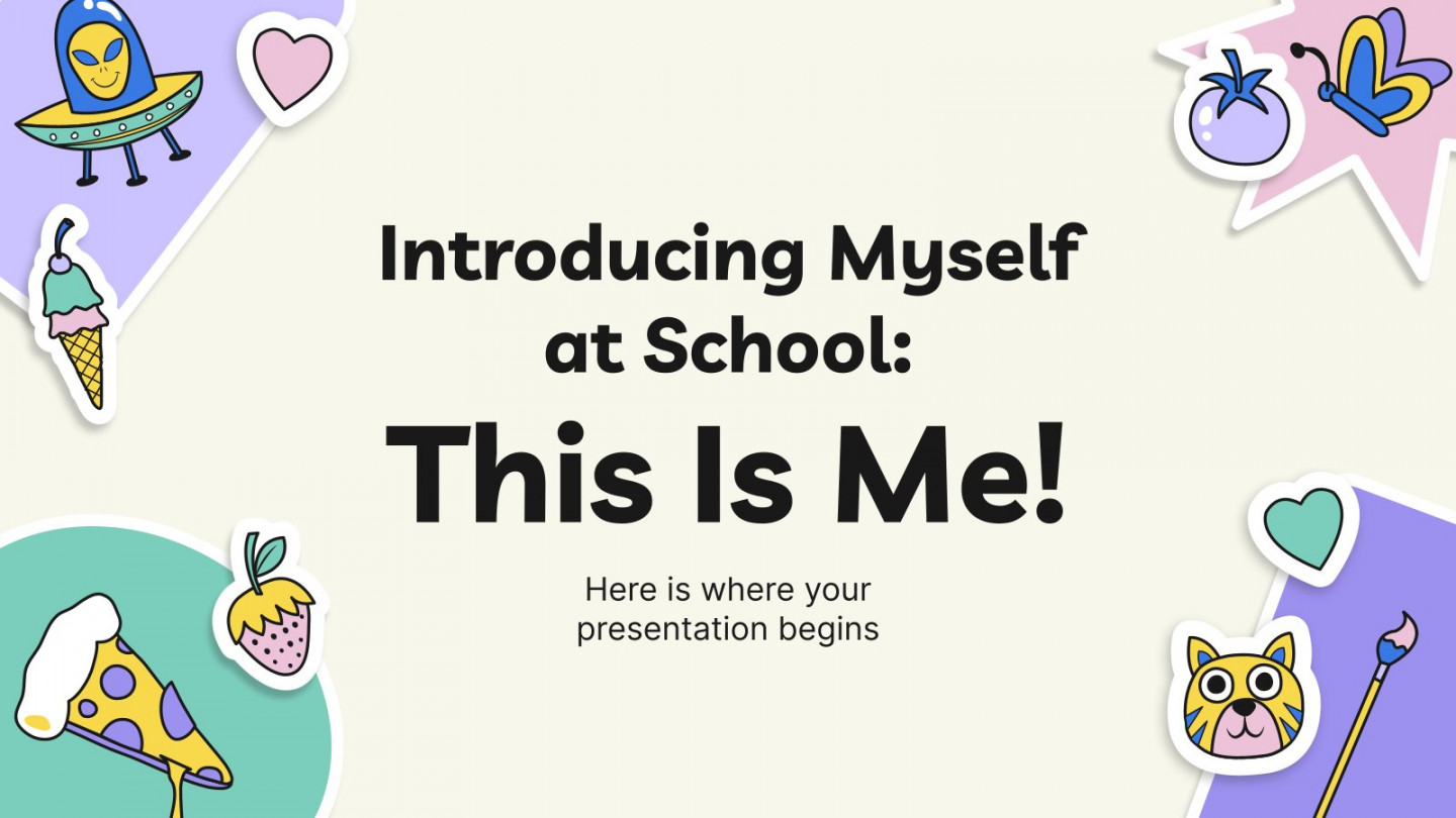 Free Google Slides and PPT templates to talk about yourself