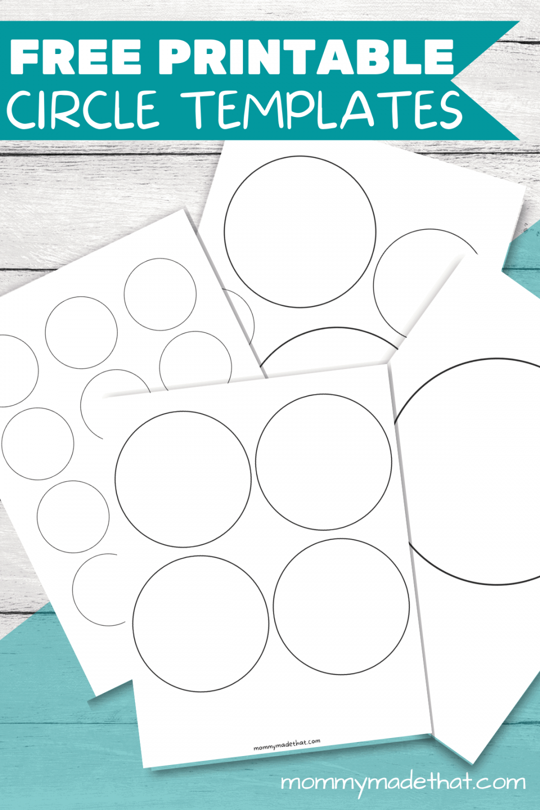 Free Printable Circle Templates (In all sorts of sizes!)