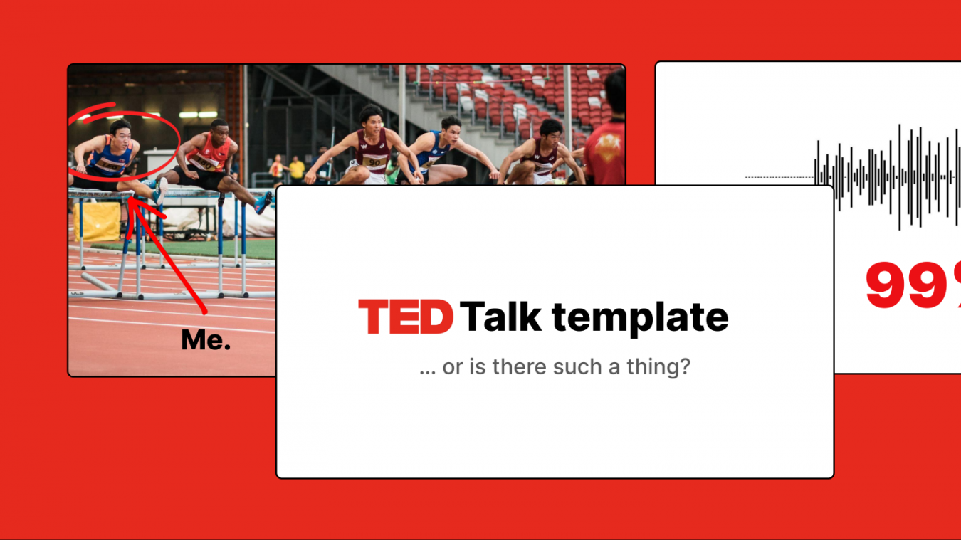 Free TED Talk Style Presentation Template - Plus AI