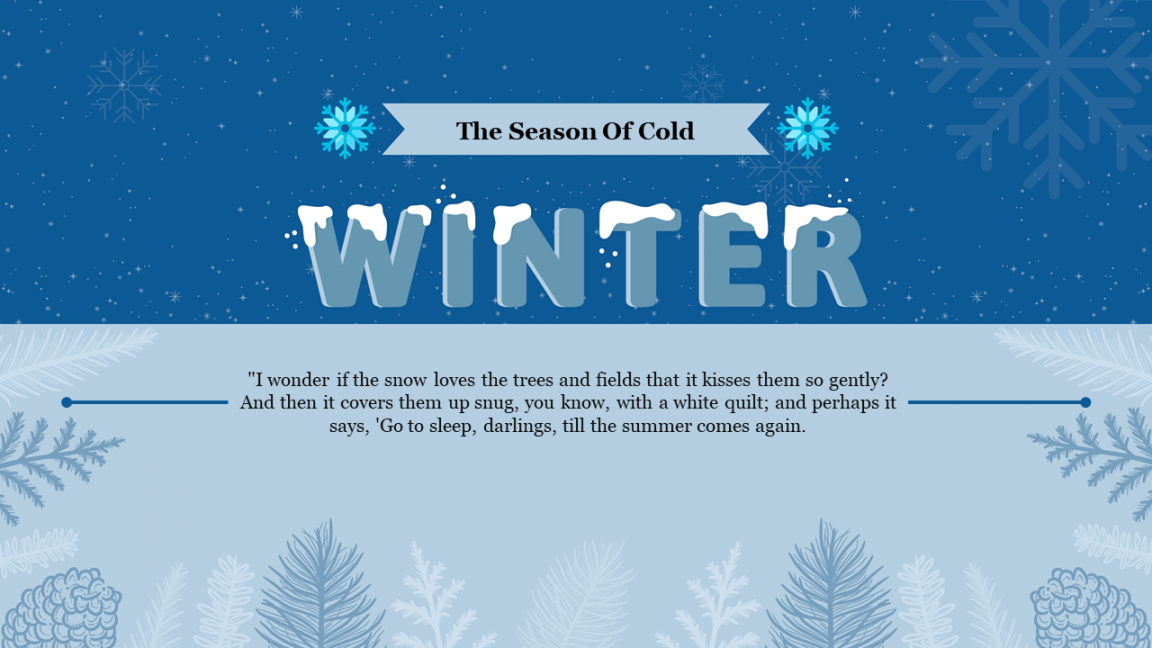 Free Winter PowerPoint Template & Google Slides Presentation