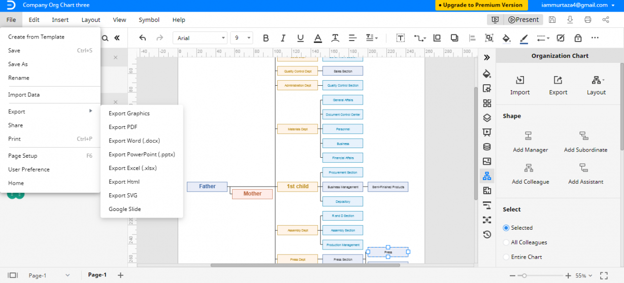 How to Make a Family Tree on Word  Edrawmax Online