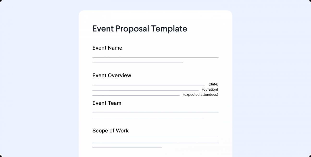 How to Write a Winning Event Proposal Template in   Hopin