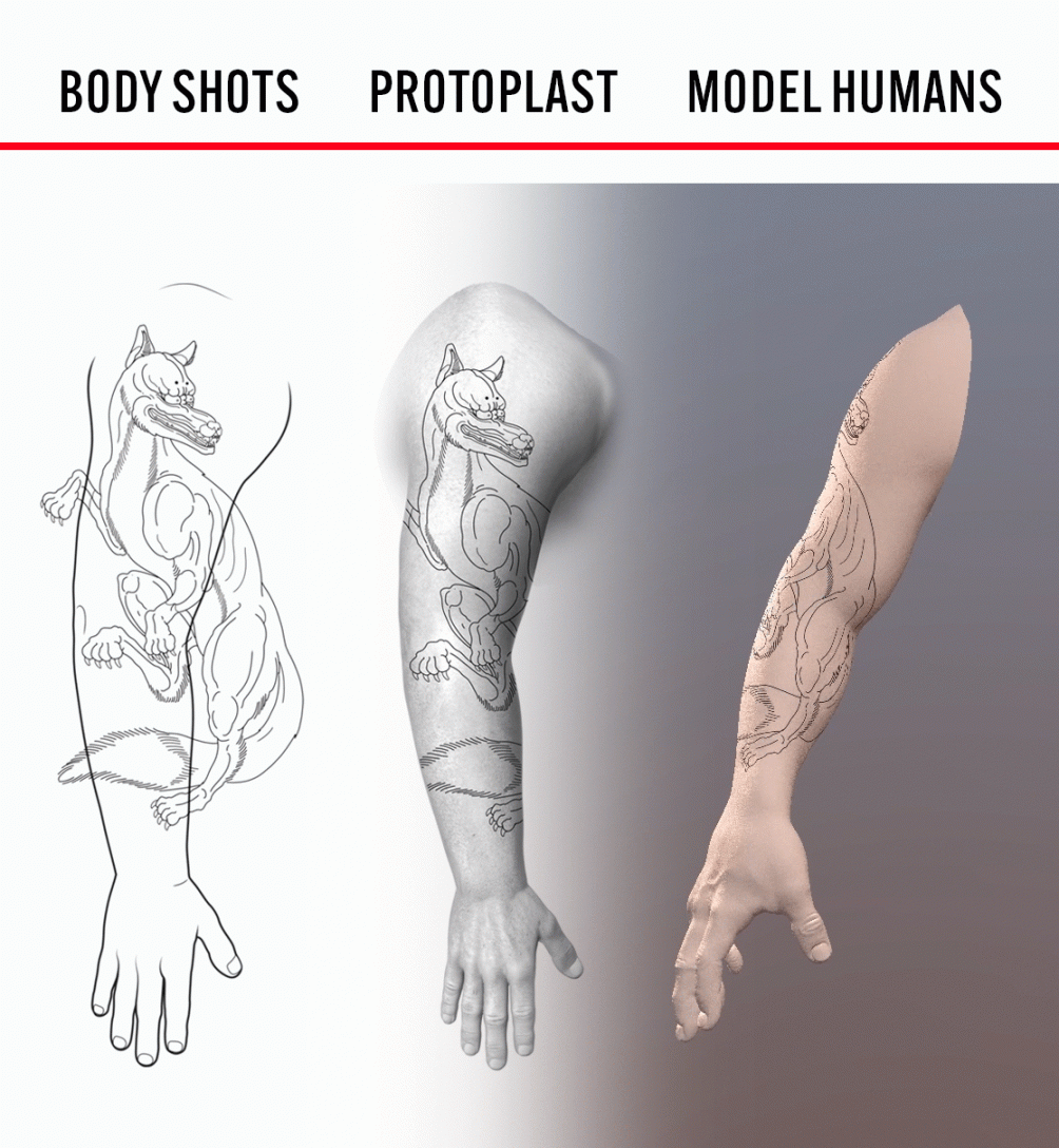 Human Canvases for Tattoo Mockups  Tattoo Smart