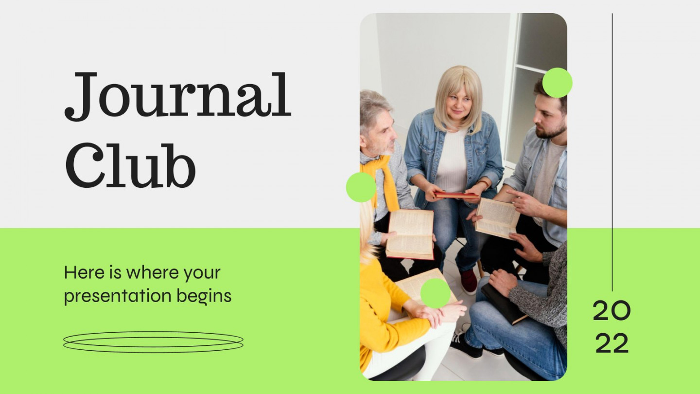 Journal Club  Google Slides theme & PowerPoint template