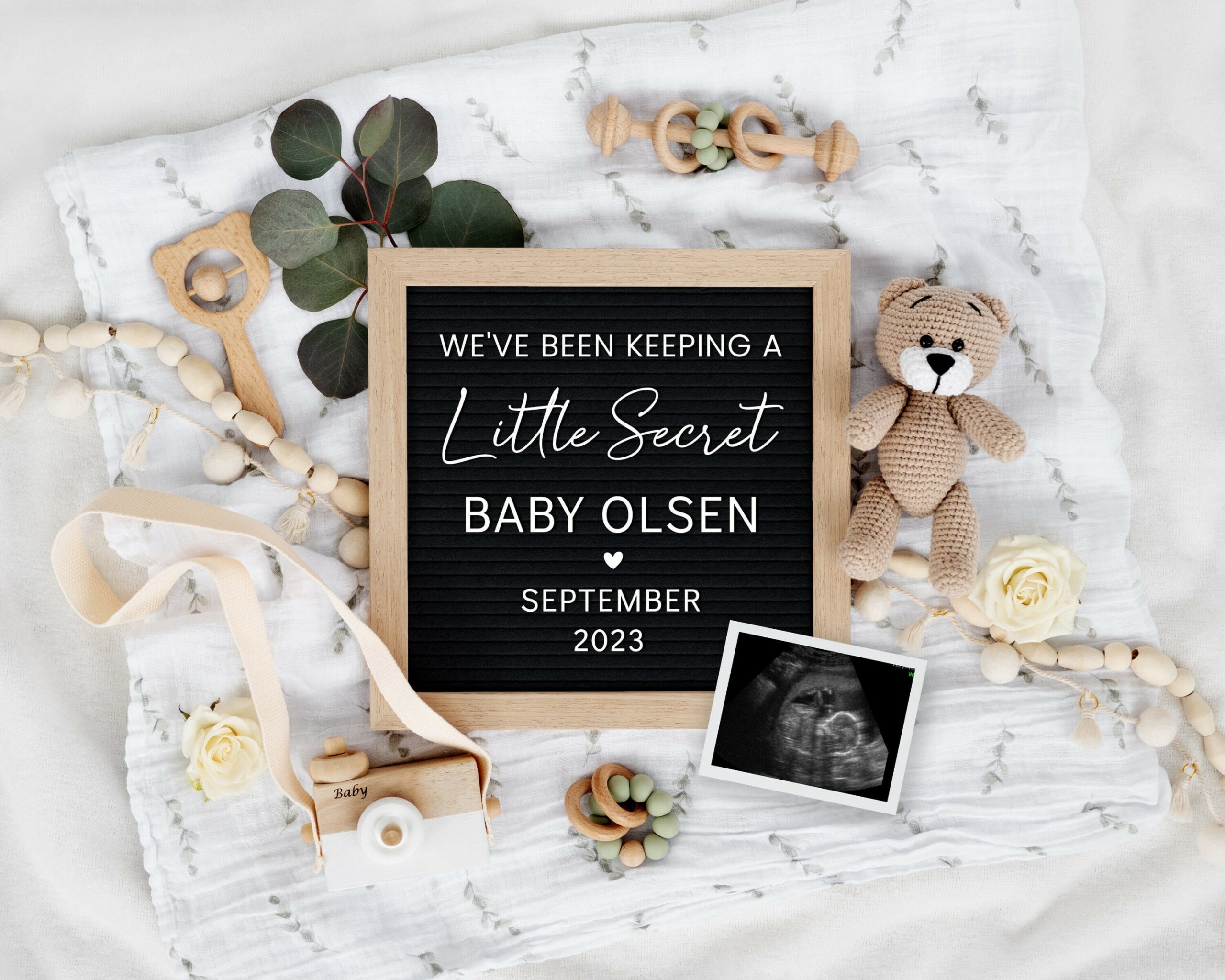 Pregnancy Announcement Digital, We