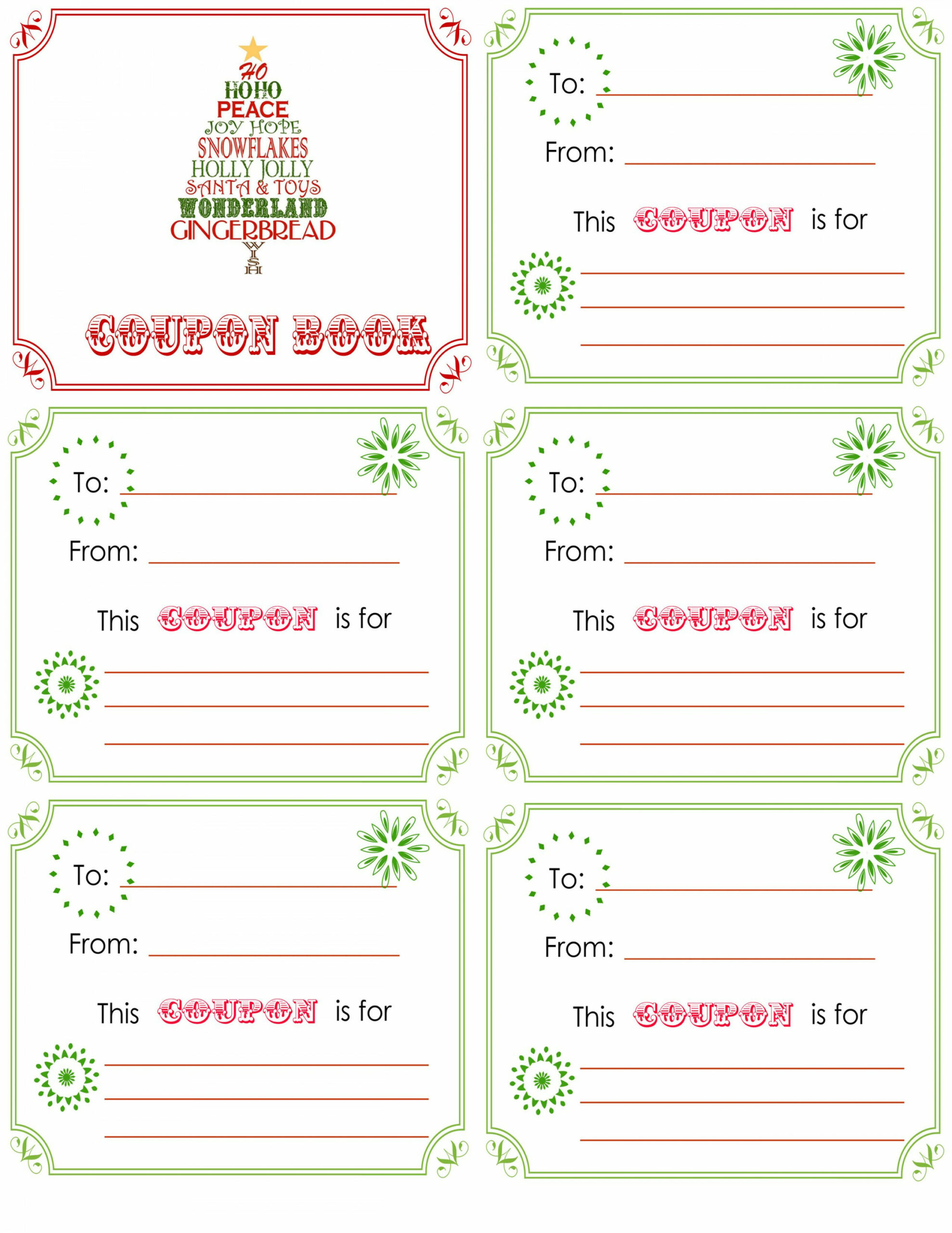 Printable+Christmas+Coupon+Book+Template  Christmas coupons