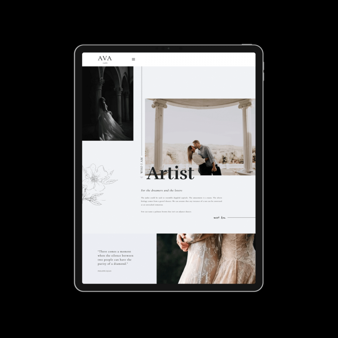 Shop Showit Templates  Showit website templates for photographers