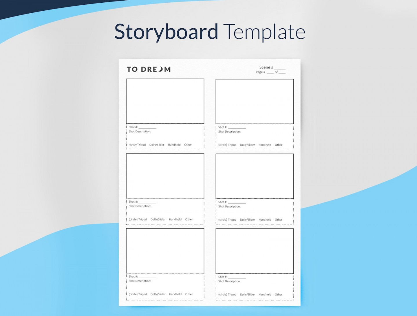 Simple Storyboard Template - SetHero