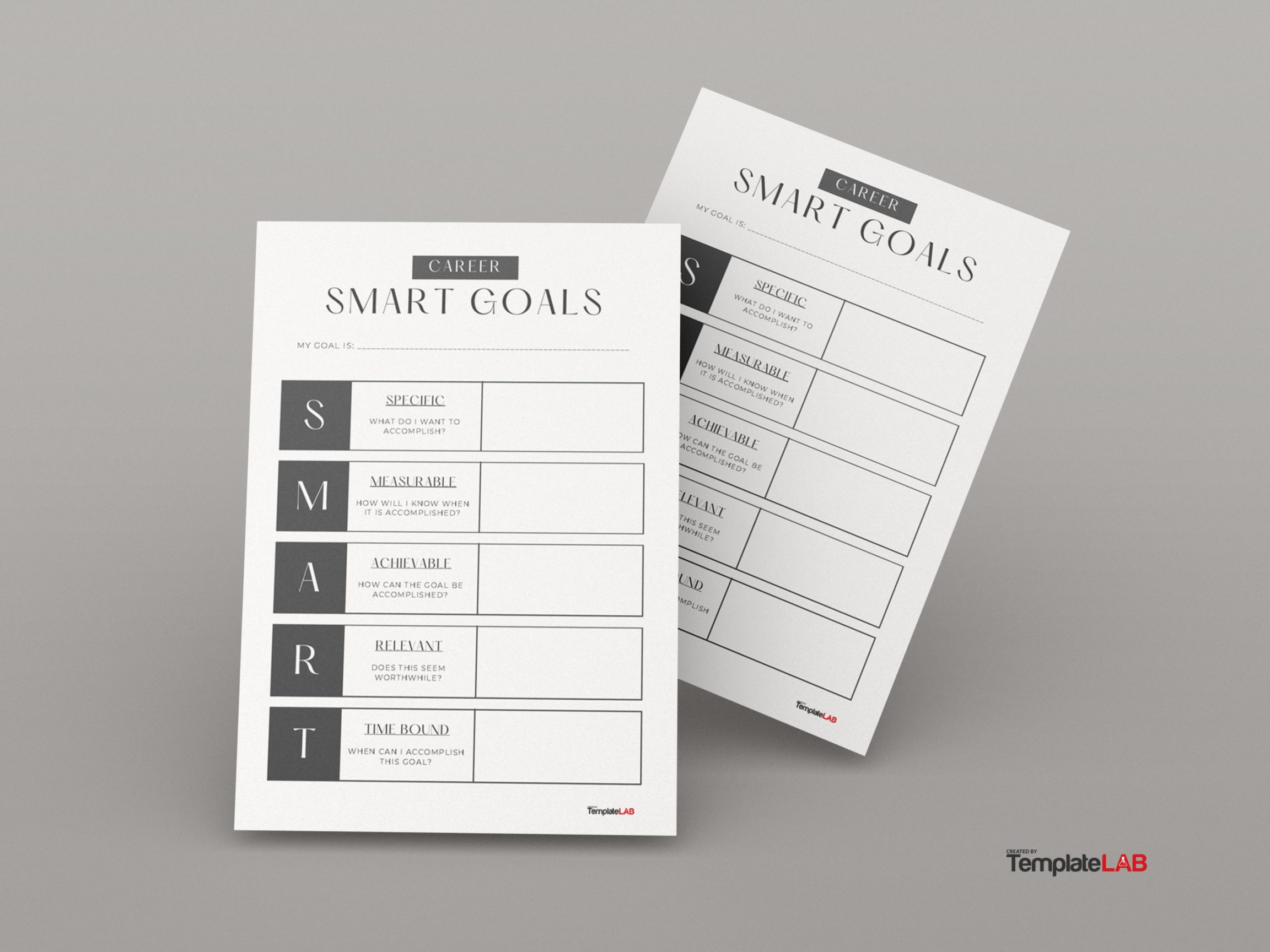 SMART Goals Templates & Worksheets [Word, PDF, Excel]