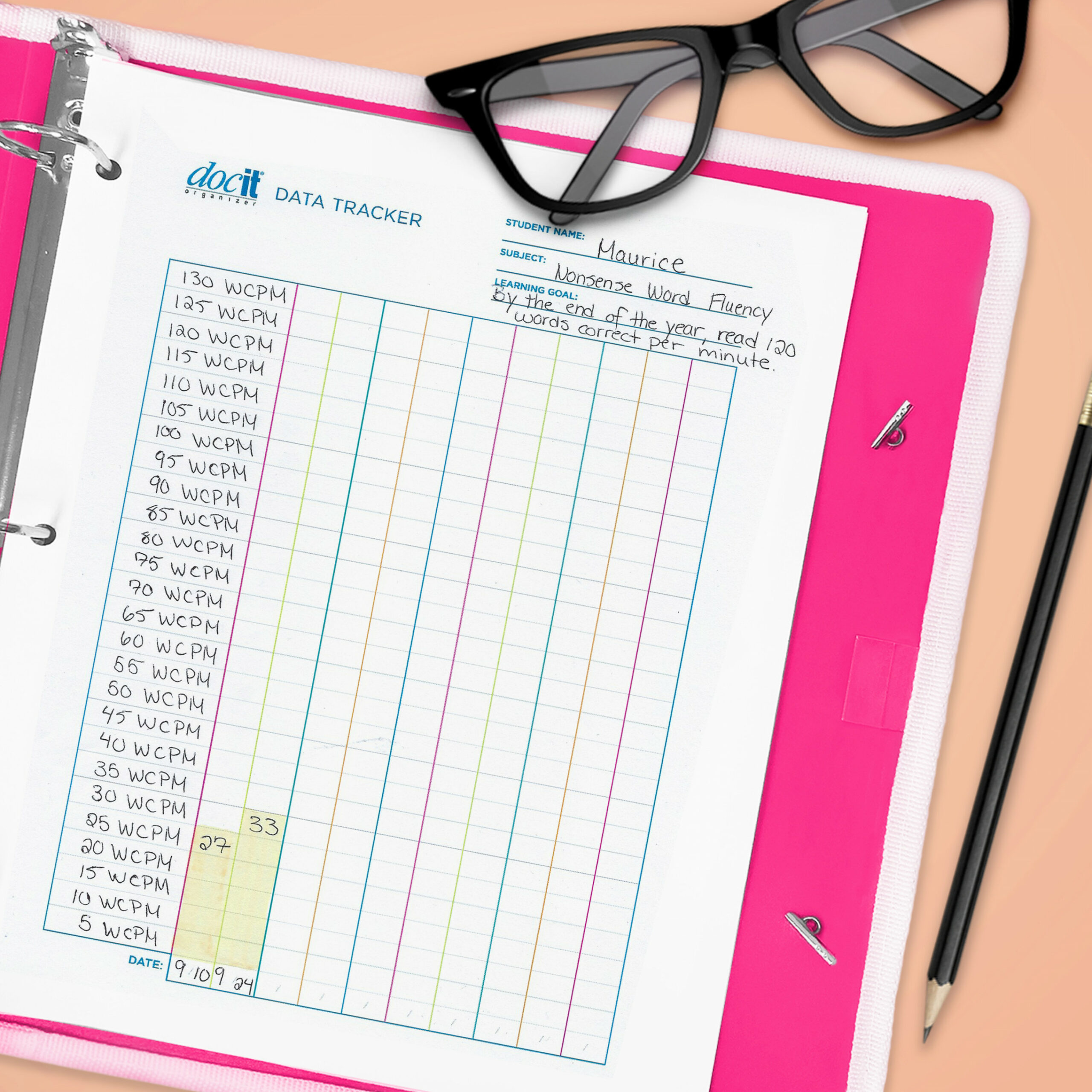 Student Data Tracker Template - Free Printable Download