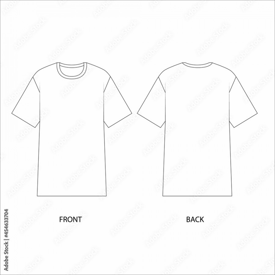 t shirt design template. Trendy T-shirts vector