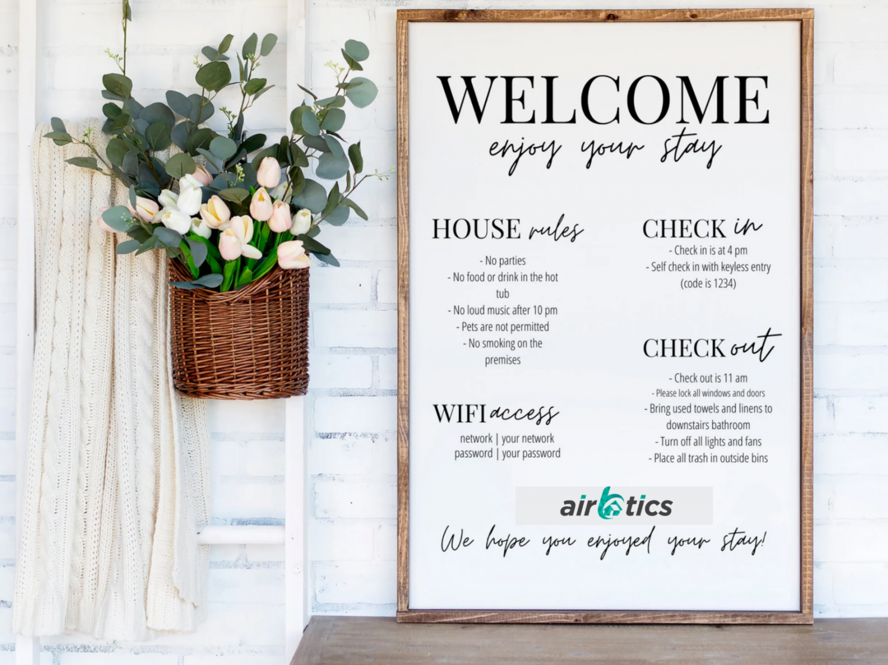 The Best Airbnb Welcome Letter Templates  Airbtics  Airbnb Analytics