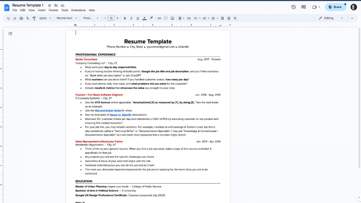 The Ultimate Guide to Resume Templates (free templates included)