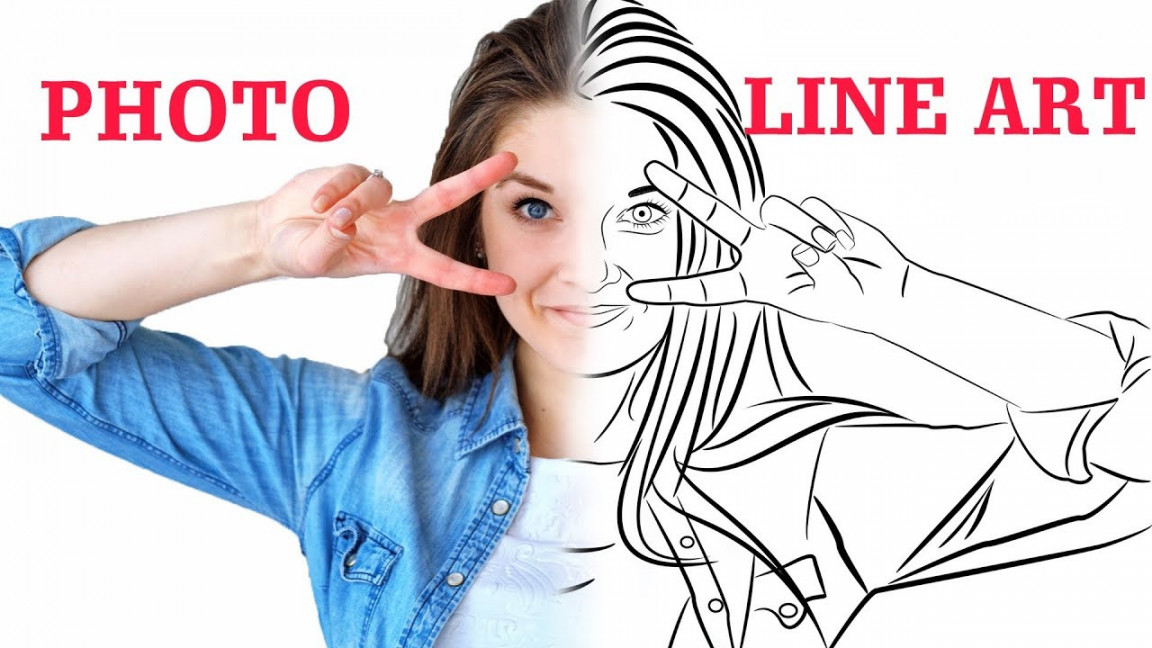 Convert Photo to Line Portrait Vector - Tutorial - Inkscape