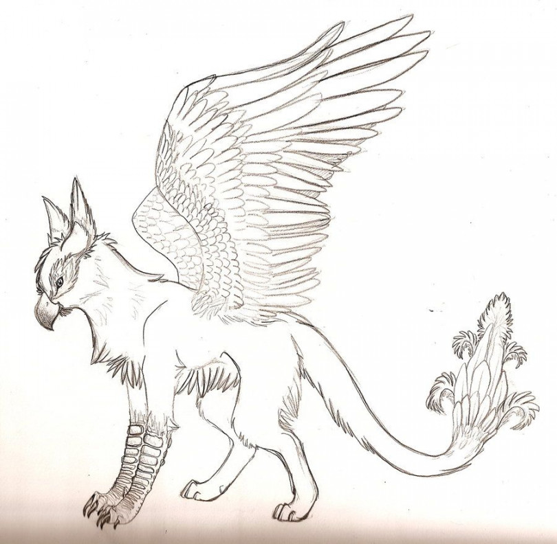 drawing mythical creatures  Mythical creatures drawings, Animal