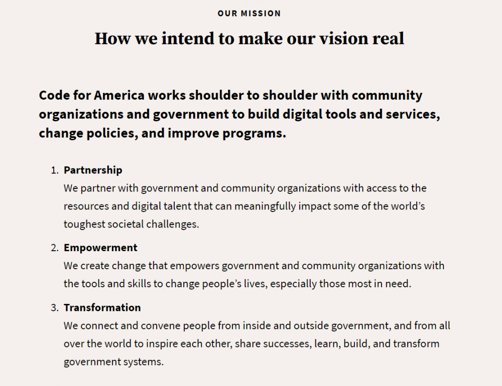 Great Nonprofit Mission Statement Examples []