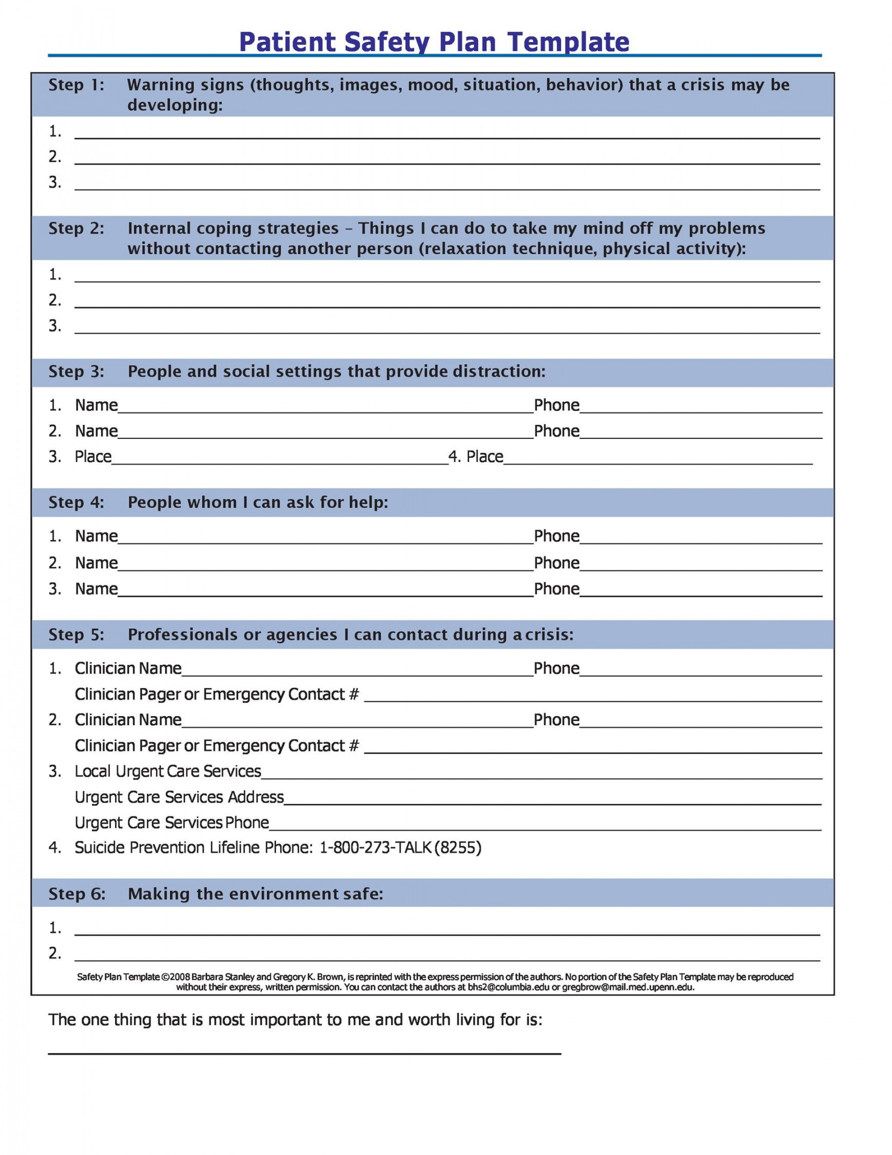 Great Safety Plan Templates (Construction, Site Specific