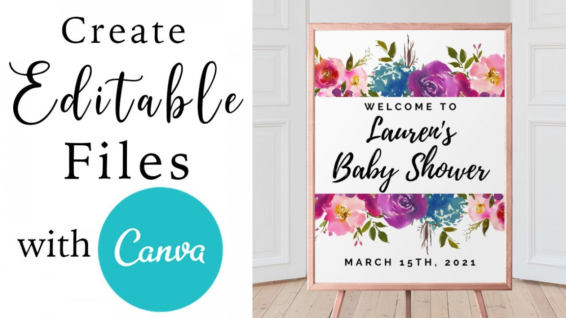 How To Create Editable Digital Products To Sell On Etsy for Passive Income  Using Canva