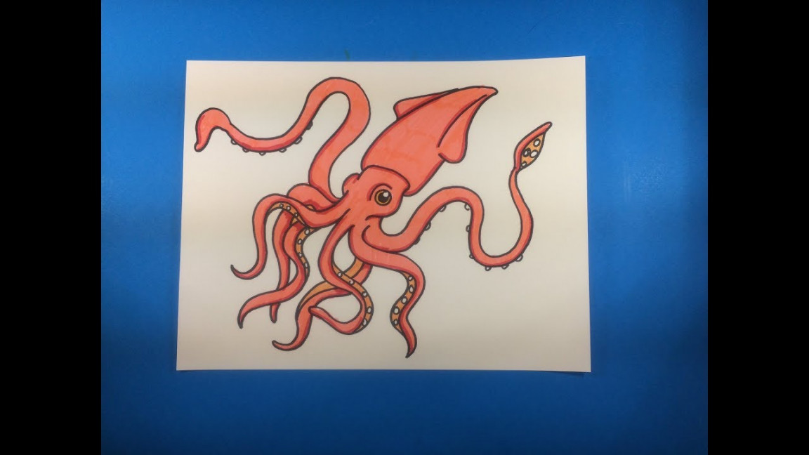 How to Draw a Squid