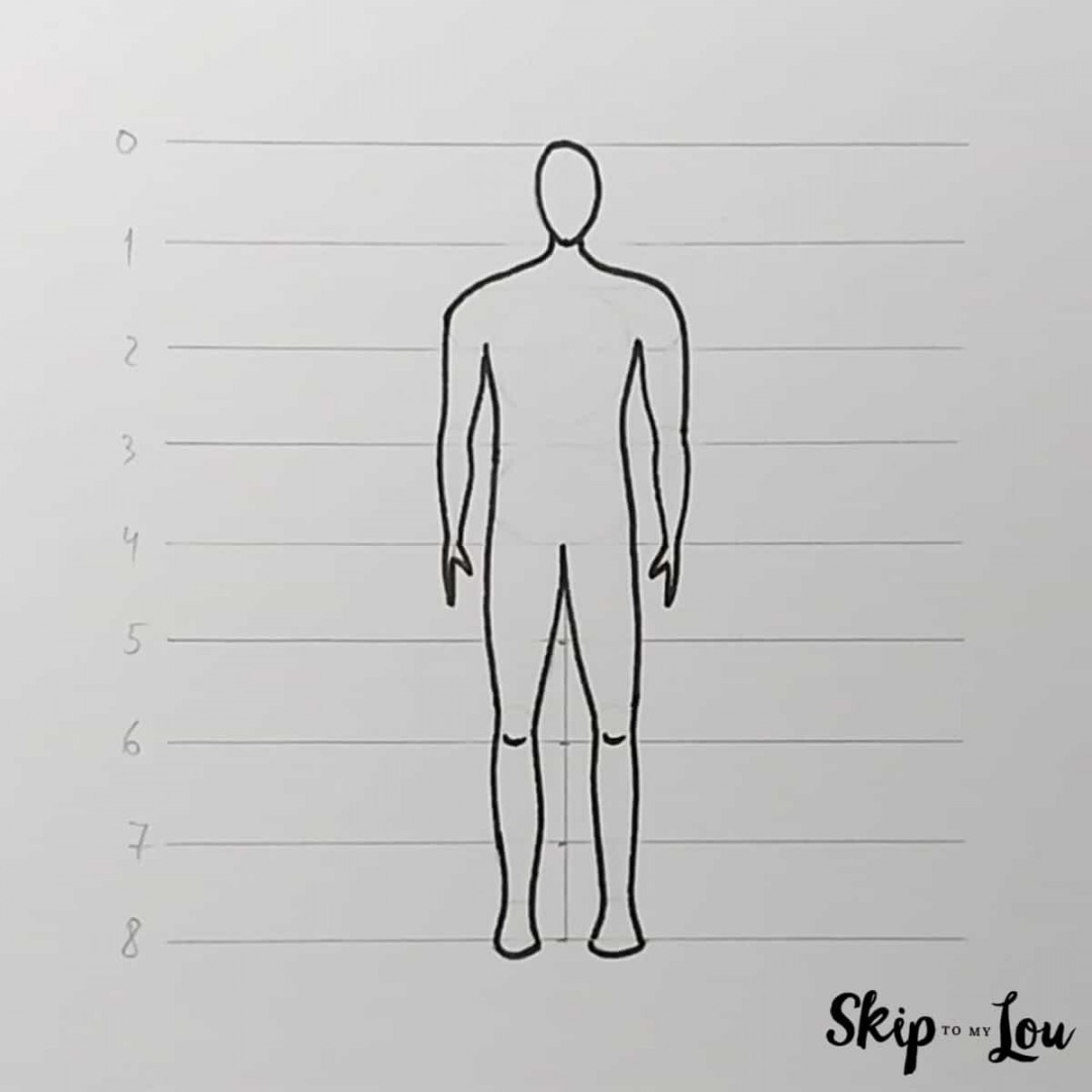 How to Draw Bodies Easy Step by Step  Skip To My Lou