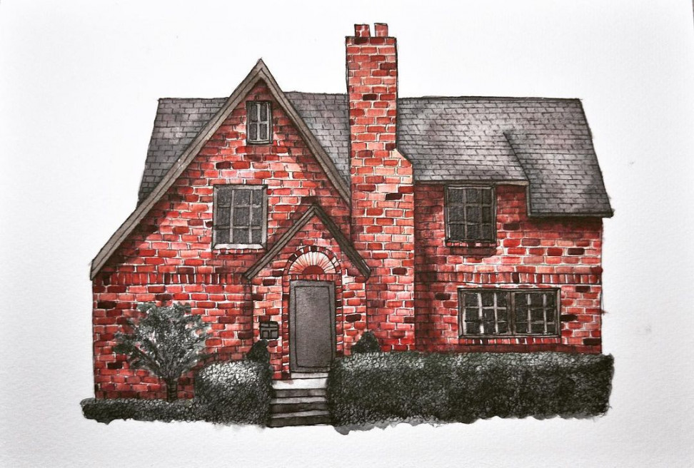 Nicole Islıkçı on Instagram: “Another small brick house