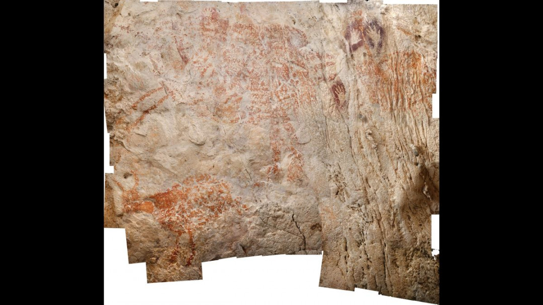 Oldest figurative artwork found in a cave that