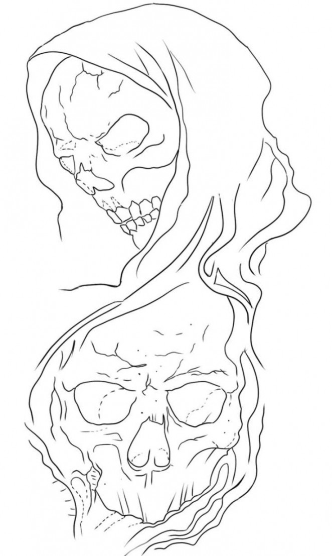 Pin by Ryan Mann on Skulls in   Cool tattoo drawings, Tattoo