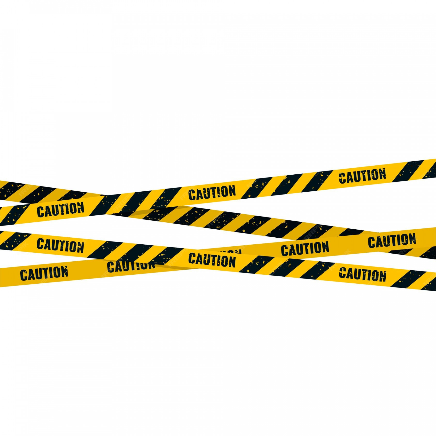 Premium Vector  Caution tape