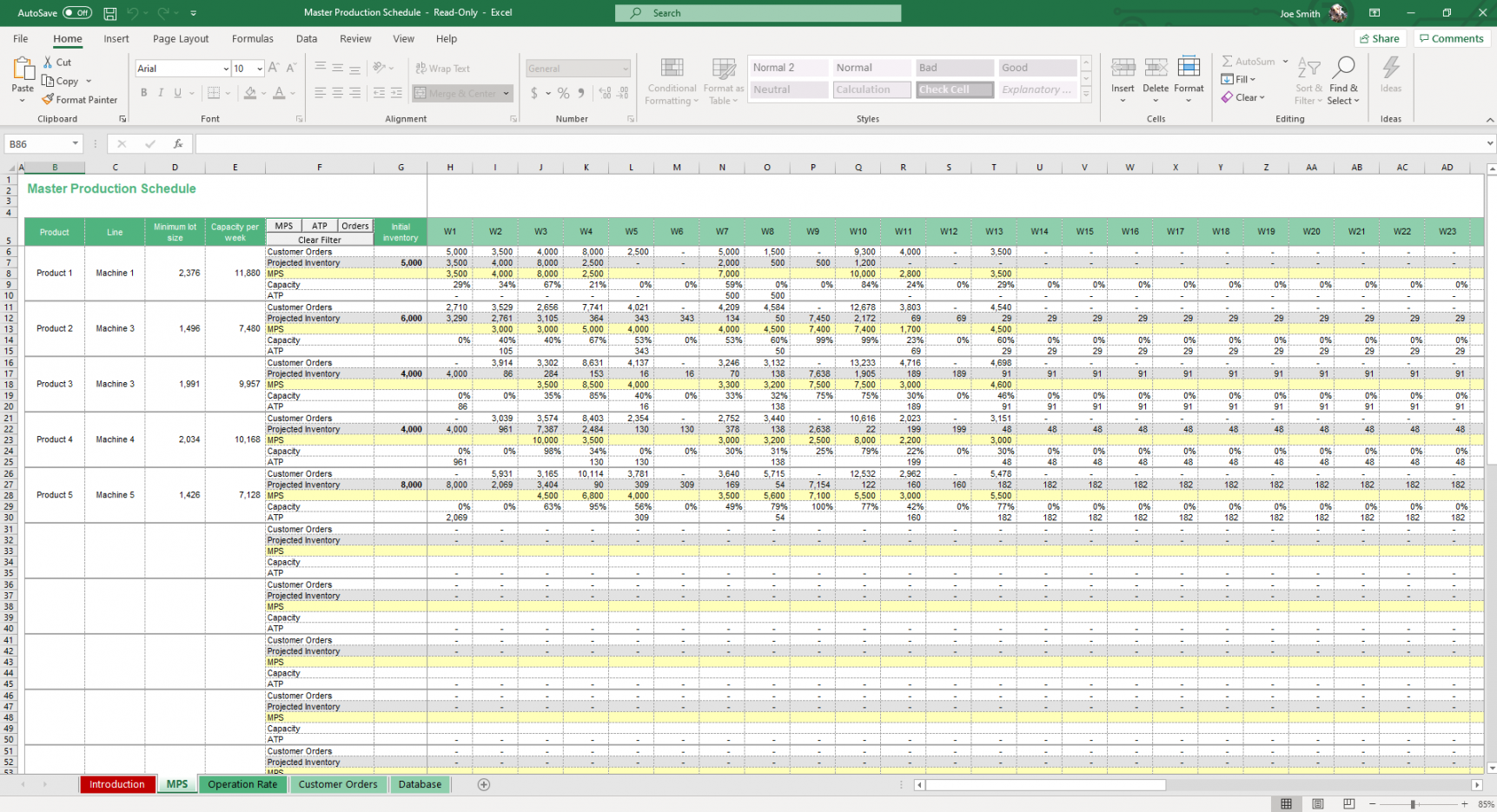 Production Schedule Templates for Production Planning  ClickUp