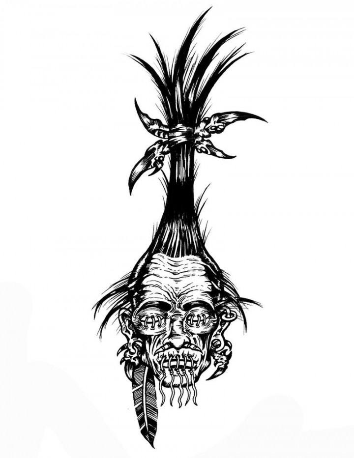 Shrunken Head by kronik on DeviantArt