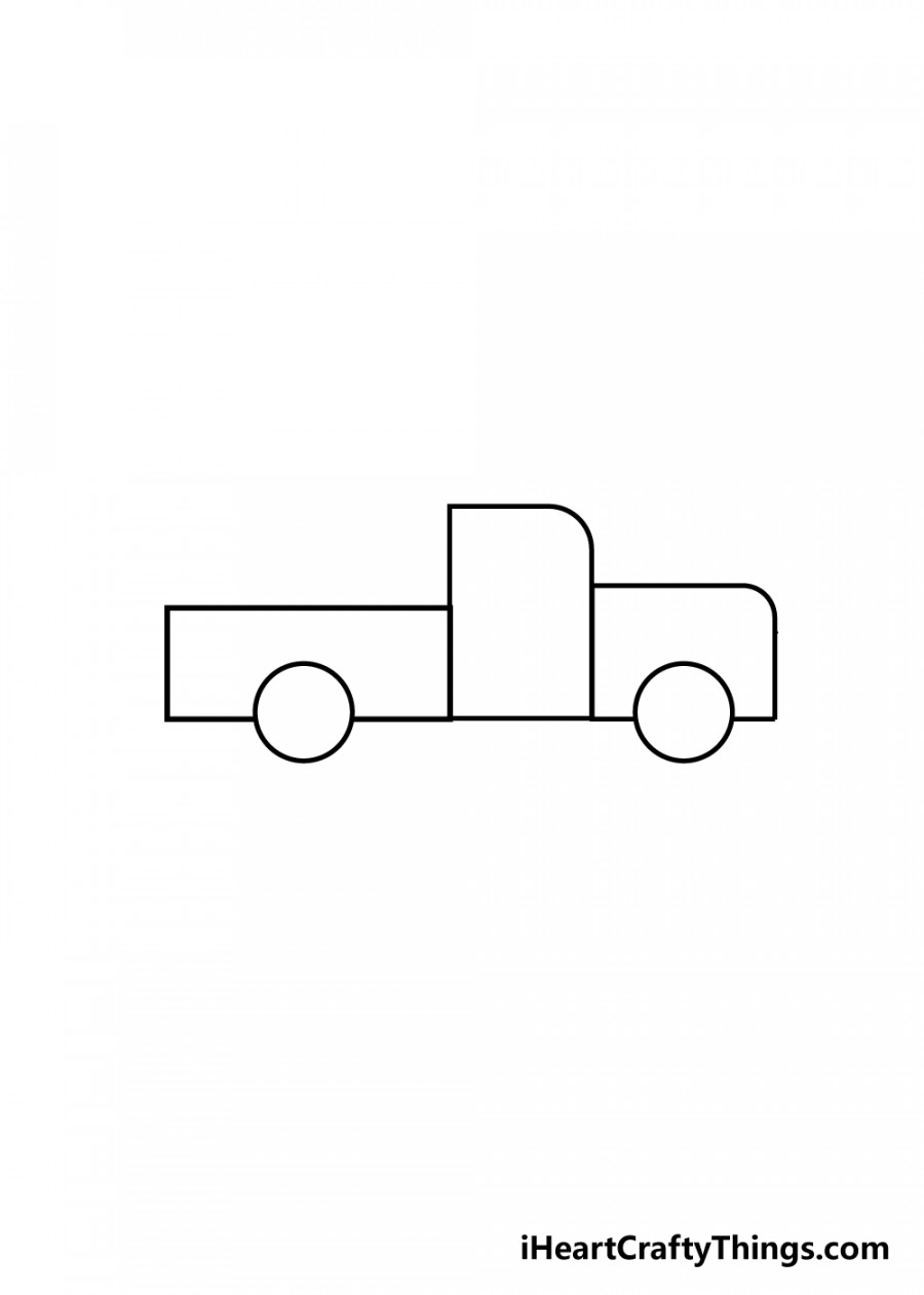 Truck Drawing - How To Draw A Truck Step By Step