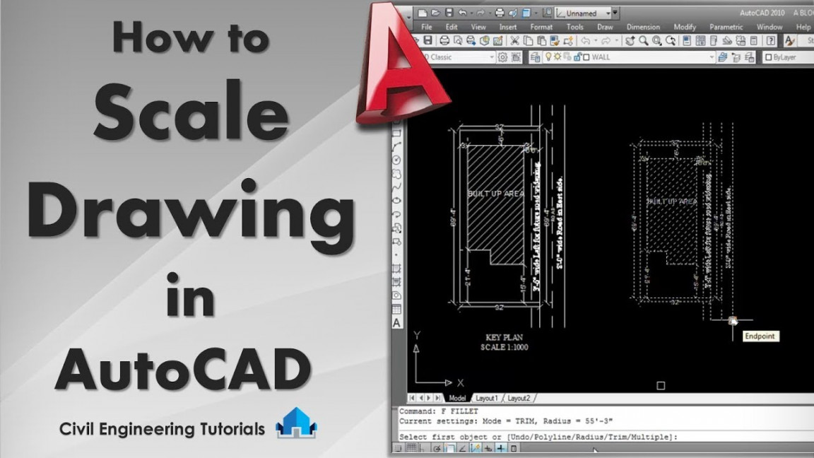 AutoCAD # - How to Scale a Drawing in AutoCAD  AutoCAD Basics