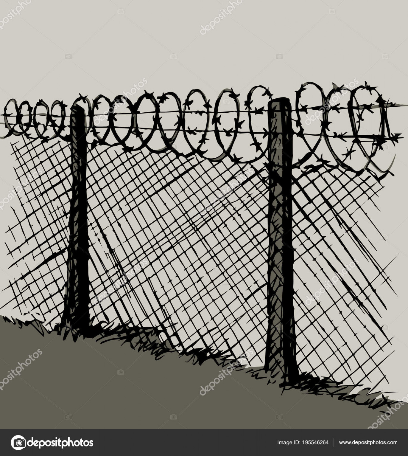 Barbed wire