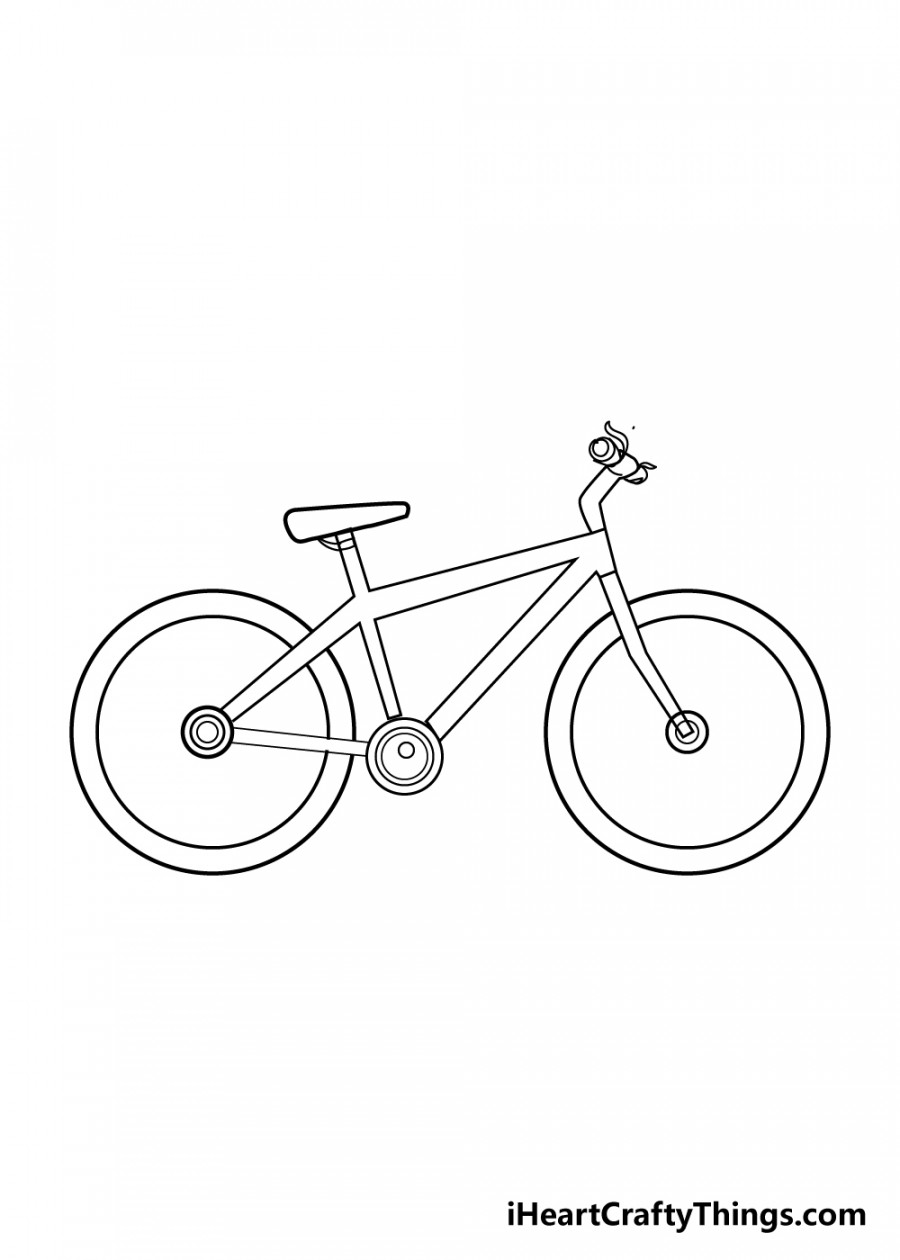 Bike Drawing - How To Draw A Bike Step By Step