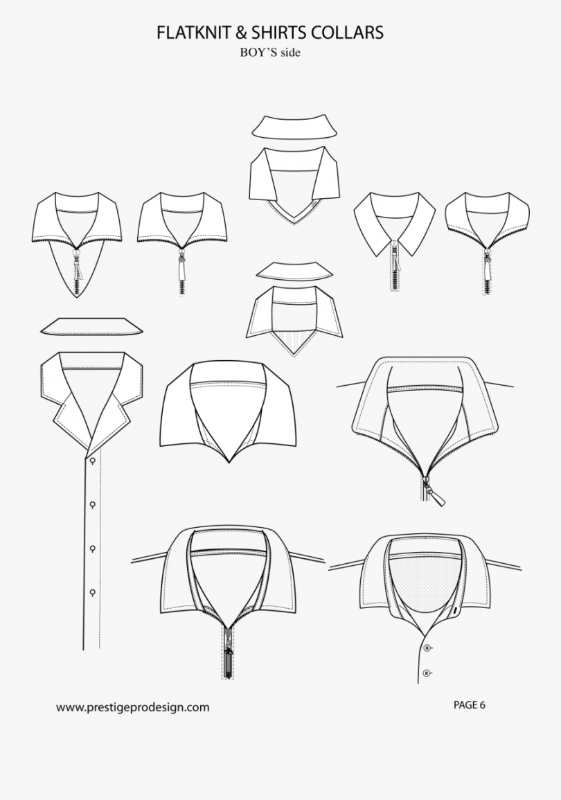 Collar Drawing Sketch Huge Freebie Download For - Open Shirt