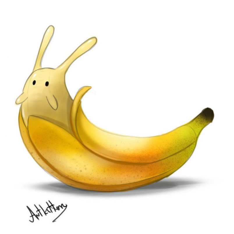 creature doodle # banana slug by ArtKitt-Creations on DeviantArt