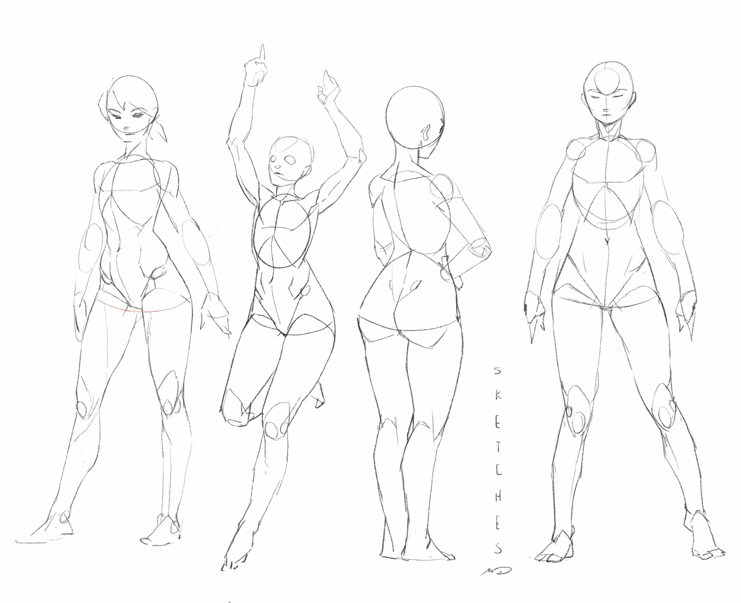 Drawing the female figure (construction explained) : r/learnart