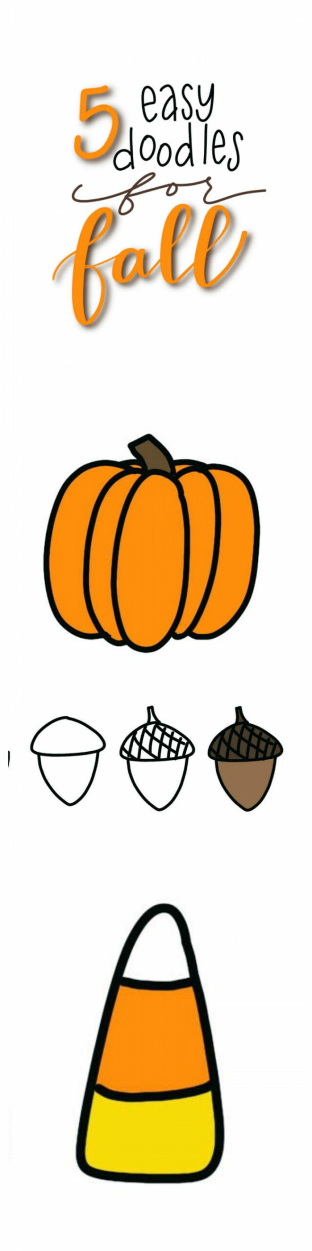 Easy Fall Doodles - Amy Latta Creations