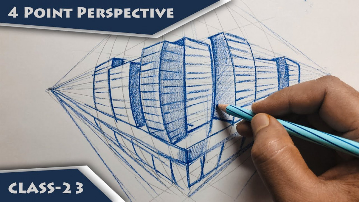 Easy  point perspective for beginners  Class-  How to draw  point  perspective  How to draw