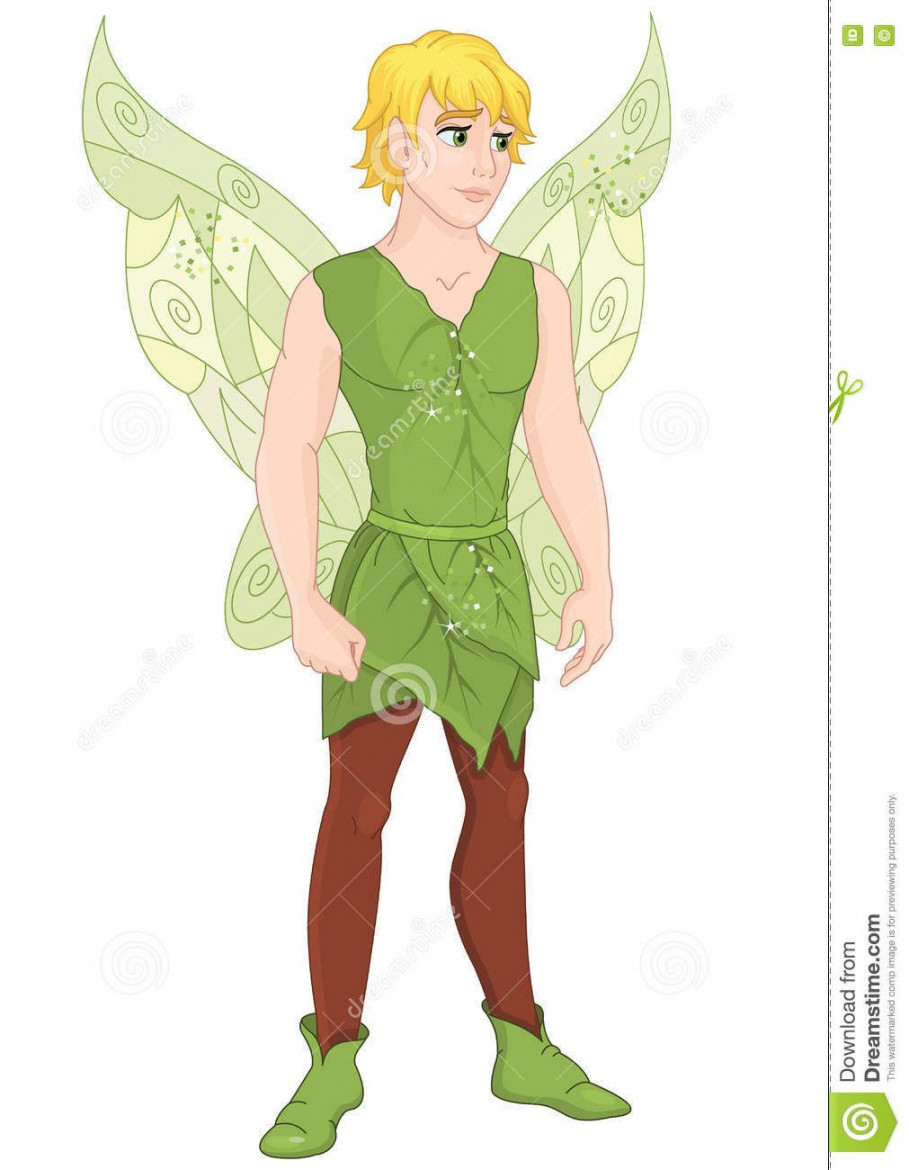 Fairy Boy Stock Vector - Image:   Fairy boy, Fairy