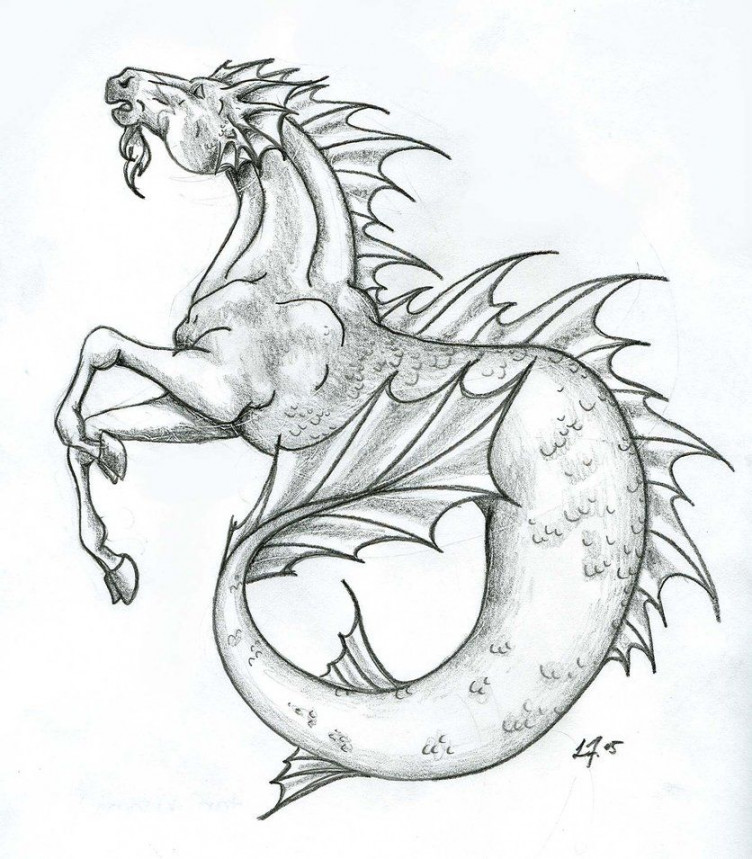 Fantasy Drawing – Mythical Creatures  Ladeeda