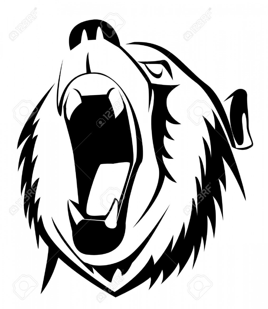 Grizzly Bear Roar Cliparts, Stock Vector and Royalty Free Grizzly