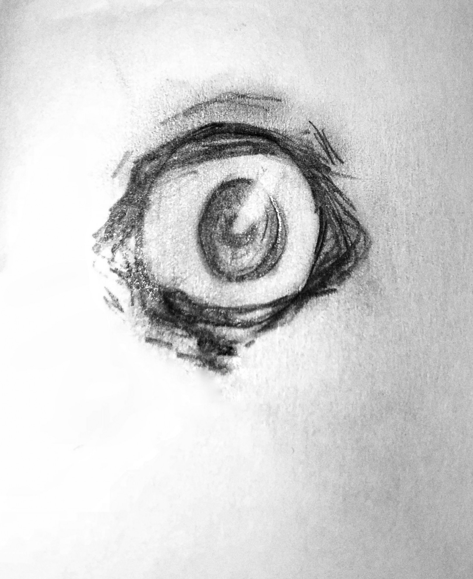 Horrified eyeball  Scary drawings, Eye drawing, Scary eyes