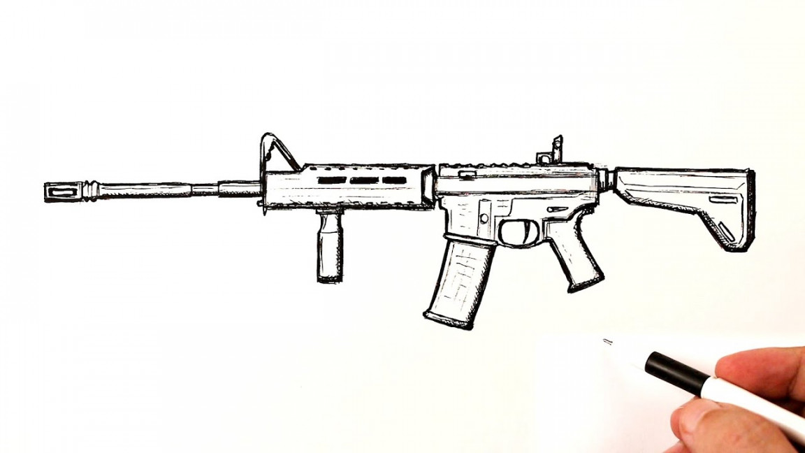 How to draw a AR-